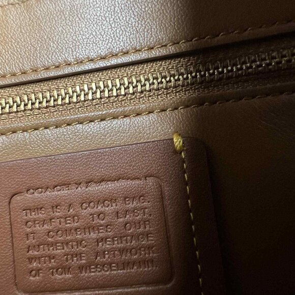 Coach Tom Wesselman Special Edition Rogue Top Handle - Picture 7 of 7